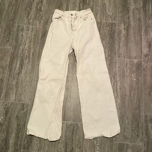 White jeans